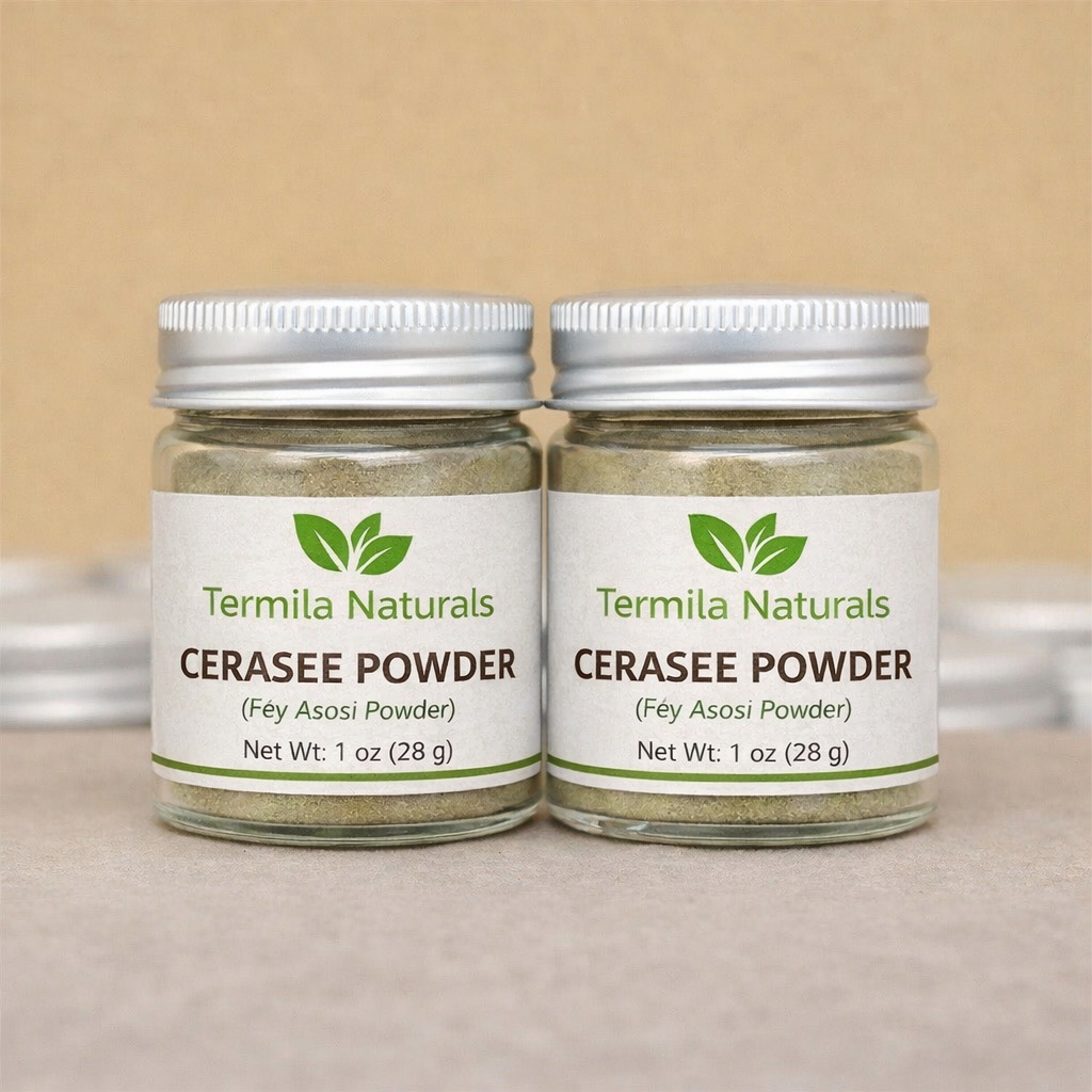 Termila Naturals Cerasee Leaf Powder – Premium Fèy Asosi Powder – Wild Harvested Caribbean Herbal Tea – 100% Natural Detox Herb – 1 oz (28 g)