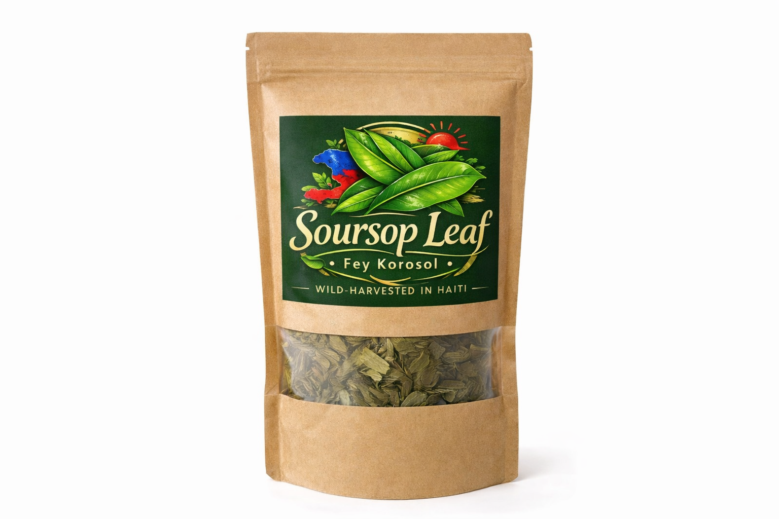 Soursop Leaves (Fey Korosol) – Wild Harvested Haitian Herbal Tea | Termila Naturals