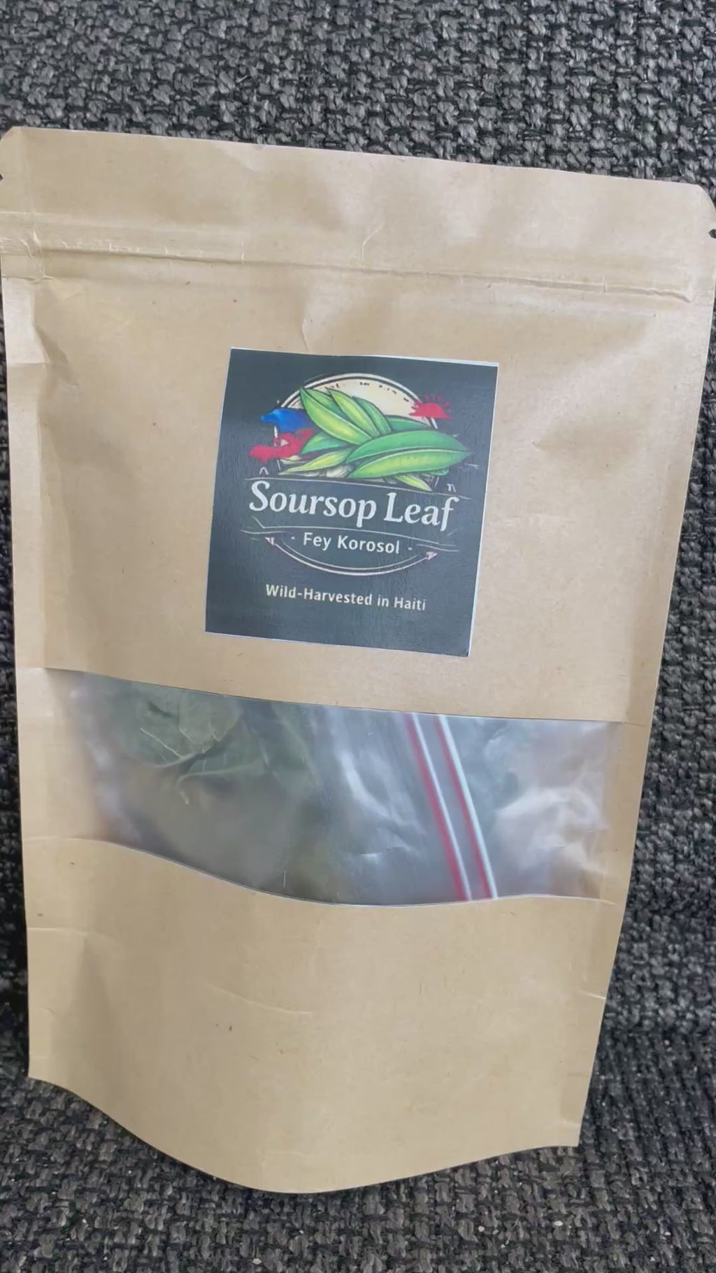 Soursop Leaves (Fey Korosol) – Wild Harvested Haitian Herbal Tea | Termila Naturals